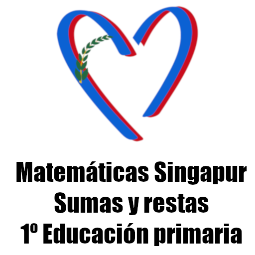 Matemáticas singapur. Sumas y restas. 1º E.P. icon