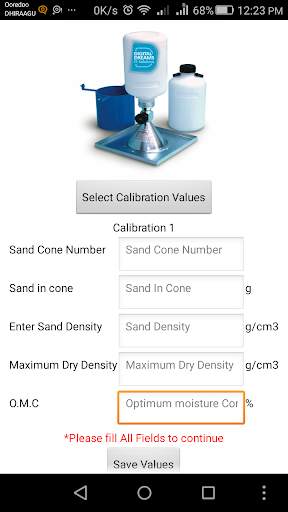 Field Density Test Calculator screenshot 3