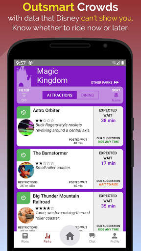 Disney World Lines by TouringPlans.com screenshot 1