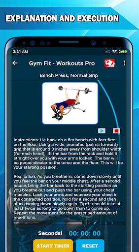 Gym Workouts Trainer - Bodybuilding App screenshot 5