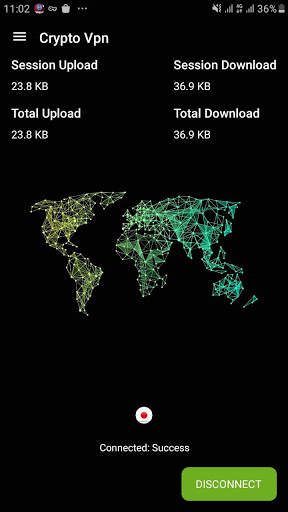 Crypto VPN screenshot 1