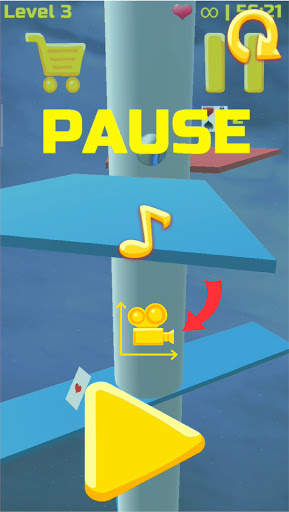 Cycle Way: break platforms - falling ball screenshot 3