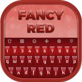 Fancy Red Keyboard icon