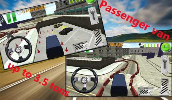 Real car truck parking 3D screenshot 2