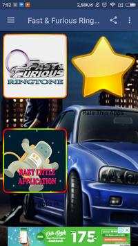 Free Ringtone Fast & Furious screenshot 2