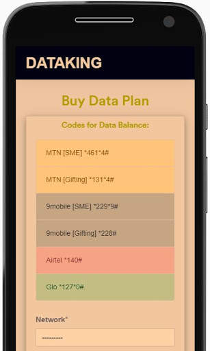 Dataking app screenshot 4