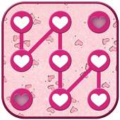 Heart Pattern Lock Screen on 9Apps