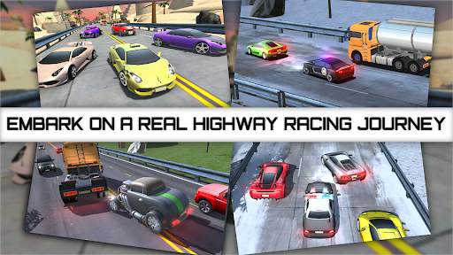 Carreras de coches de tráfico screenshot 25