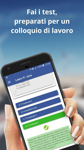 Learn IT: Java - Test, certificazione (GRATUITO) screenshot 2