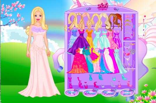 Princess Unicorn Dress Up screenshot 2