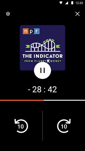 Castbox Locker: Easy Driving Mode Playback Theme screenshot 4