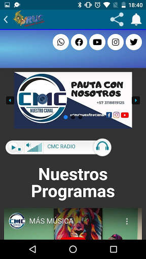 CMC NUESTRO CANAL screenshot 4