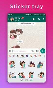 Love & Romantic Stickers For Whatsapp - WAStickers screenshot 4