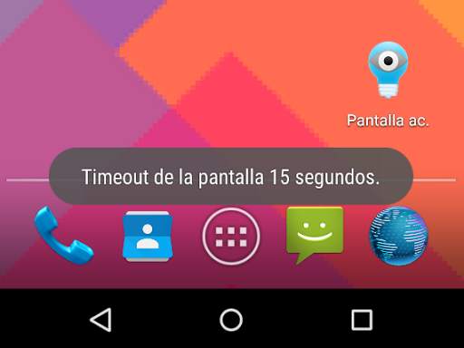 Pantalla activada screenshot 5