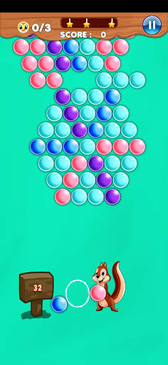 bubble shooter Squirrel crush puzzle screenshot 6