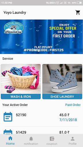Yoyo Laundry screenshot 2