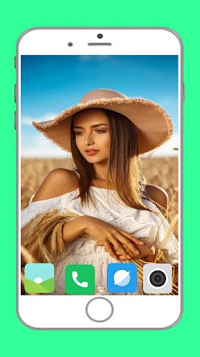 Pretty Girl Full HD Wallpaper screenshot 9