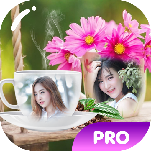Coffee Cup Dual Photo Frames icon