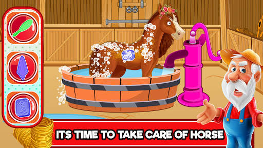 Horse Farm Manager: Unicorn Makeover & Daycare screenshot 1