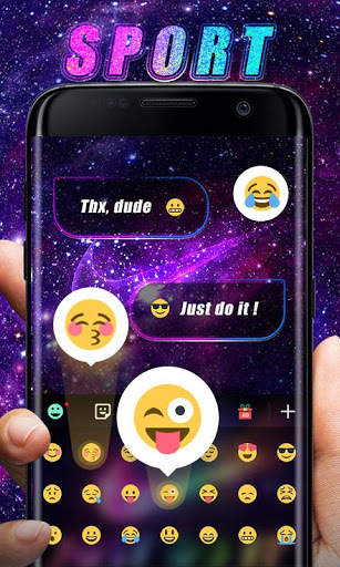 GO Keyboard Theme for Sports स्क्रीनशॉट 3