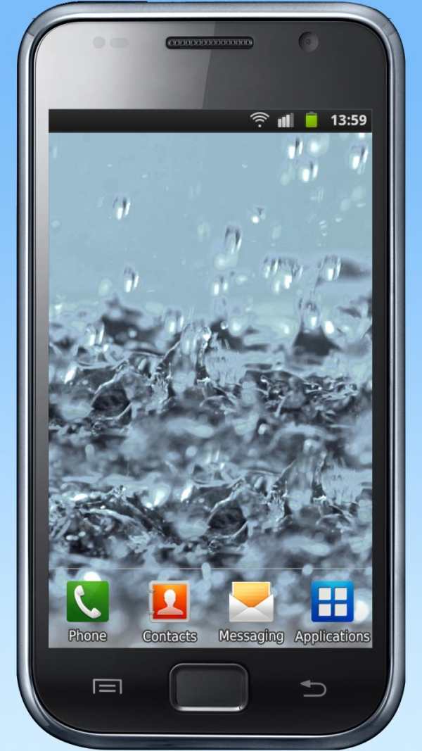 Water drops live wallpaper screenshot 16