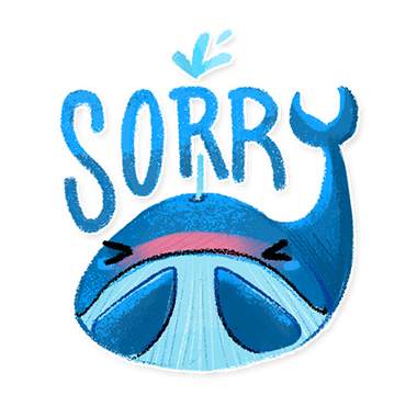 Sorry Stickers 8 تصوير الشاشة