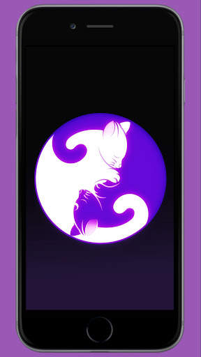 Yin Yang Aesthetic Wallpaper - Free screenshot 2