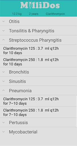 Millidos - Medicines Dosages screenshot 5