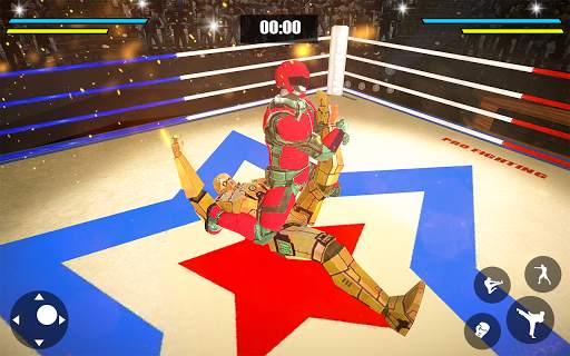 Real Robot Ring Fighting VS Wrestling Robot Game screenshot 10