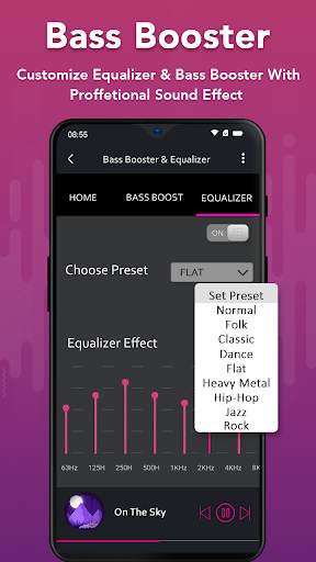 Bass Booster & Equalizer screenshot 3