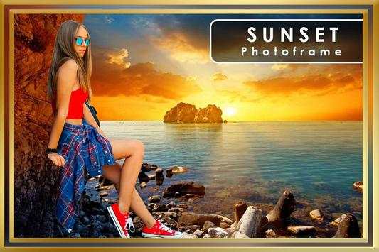 Sunset Photo Frames screenshot 1