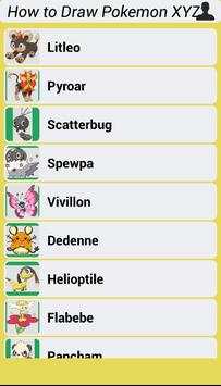 How to Draw Pokemon XYZ screenshot 3