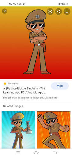 wallpaper little Singham screenshot 3