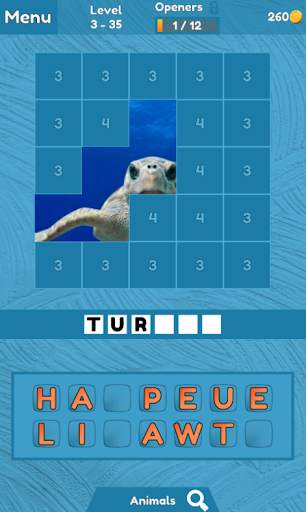 Word Reveal - Free Offline Word Puzzle Games screenshot 3