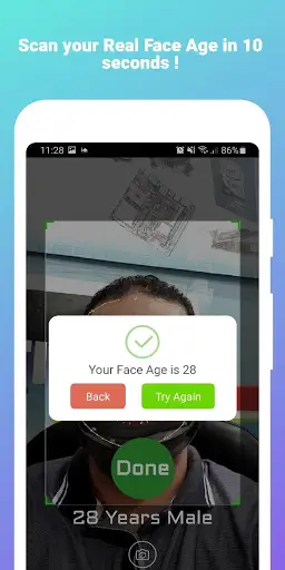 Face Age: Camera age scanner screenshot 3
