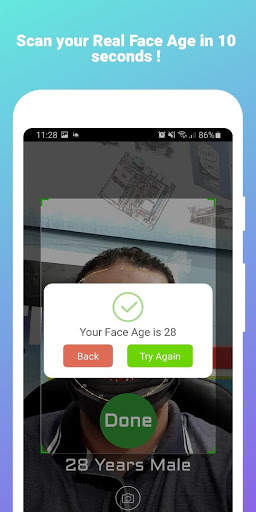 Face Age: Camera age scanner screenshot 3