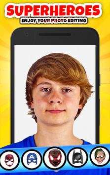 Superhero Camera Face Maker screenshot 1