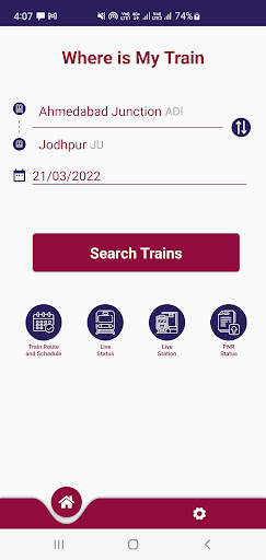 Live Train Status screenshot 1