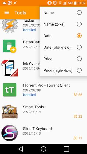 Purchased Apps (Reinstall your paid apps & games) screenshot 2