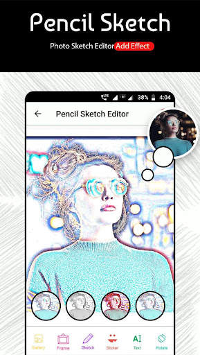 Pencil Sketch Editor 3 تصوير الشاشة
