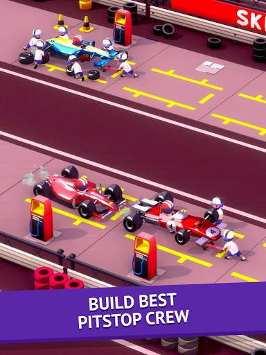 Idle Pit Stop Racing 6 تصوير الشاشة