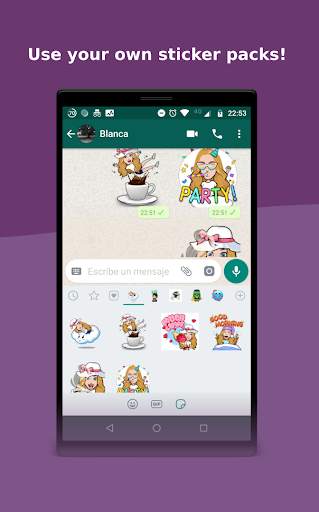Stickers for WhatsApp with your avatar screenshot 3