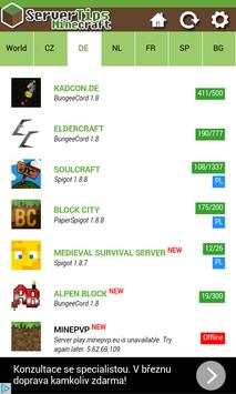 Free servers for Minecraft screenshot 5