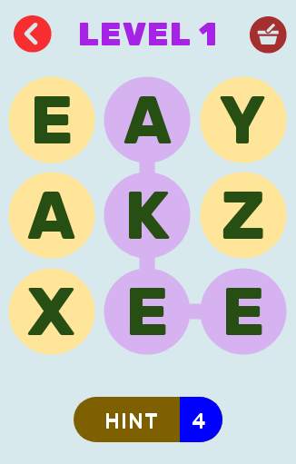 Word Making Puzzle game screenshot 1