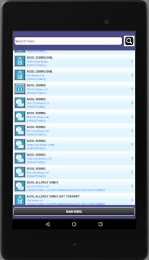 UAE Drug Encyclopedia - Free Edition screenshot 3