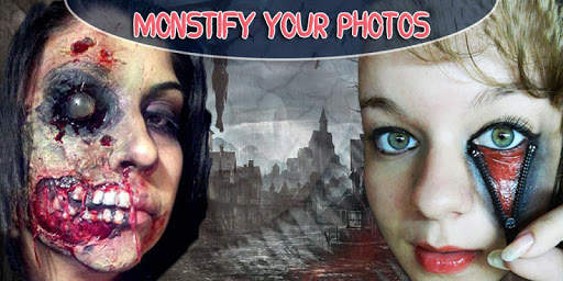 Monster Face Live Camera - Zombie Face Photo Booth screenshot 1