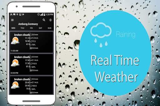 Weather Alerts 2018: Live Weather Forecast, Widget screenshot 1