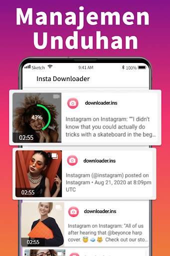 Pengunduh Video untuk Instagram, Story Saver screenshot 3