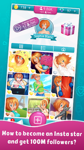 #MySelfieStory: 100M Followers – Best Insta game screenshot 1
