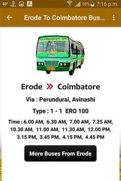 Erode Bus Info screenshot 3